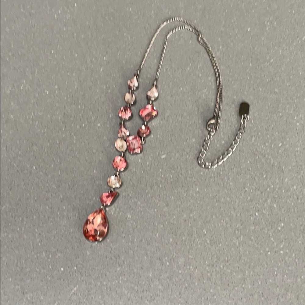 Vintage inspired necklace, adjustable, Y style